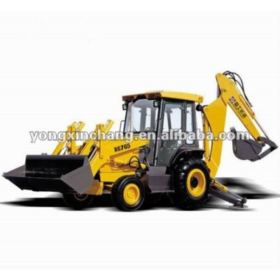 Industrial XGMA XG765 Backhoe loader, both wheel loader and excavator